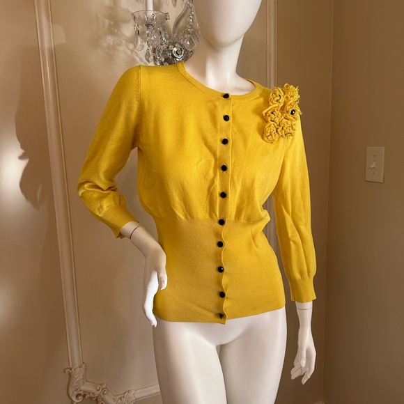 Olivia M. Lightweight Button Down Sweater Size XL - Picture 9 of 16